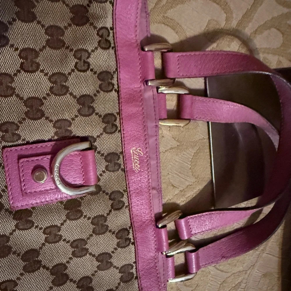 Gucci Abbey D-Ring Tote Bag canvas preowned - Picture 11 of 16